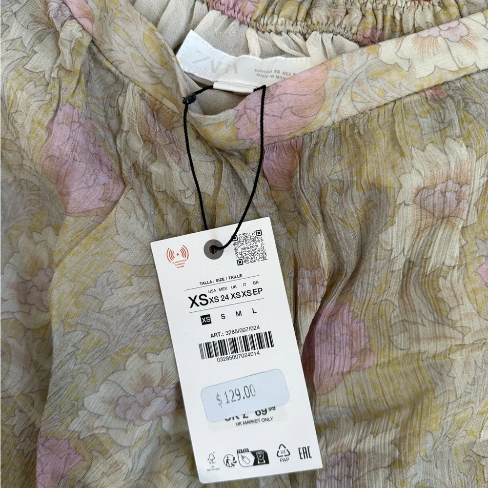 Zara ballon pant XS NWT - Picture 4 of 5